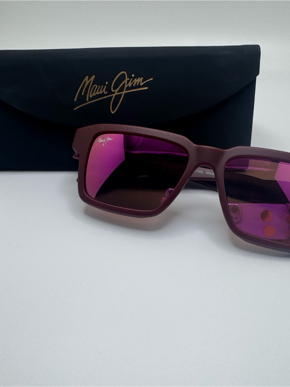 Maui Jim Purple Square Sunglasses